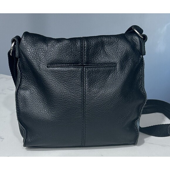 The Sak Silverlake Leather Crossbody Shoulder Bag Black Studded Boho Biker Moto - Picture 3 of 16